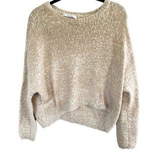𝅺SLOUCHY Sweater Oversized High/Low Warm Relaxed Fit Boho sz(S/M)